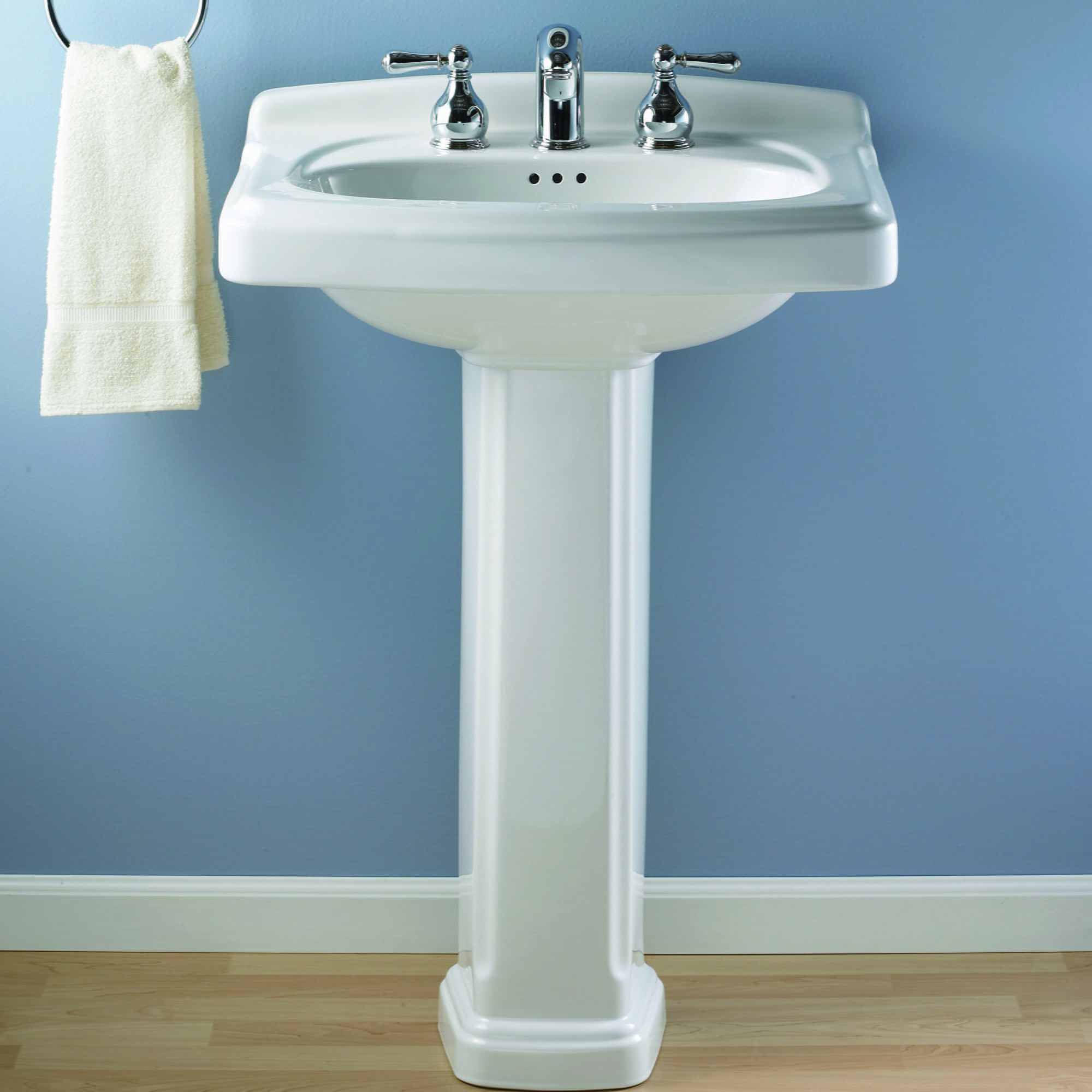 Portsmouth® 8-Inch Widespread Pedestal Sink Top and Leg Combination